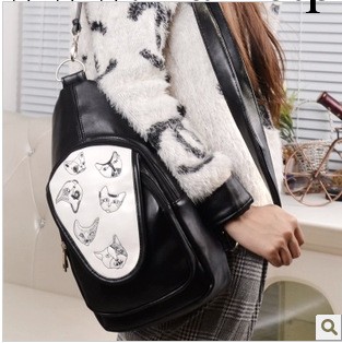 新款韓版時尚 潮男女胸包 單肩斜挎包時尚小包女包戶外旅行購物包工廠,批發,進口,代購