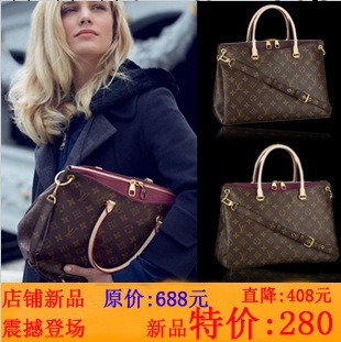 廠傢直銷2013秋冬新款女斜挎包 手提包Pallas手袋M40908 m40906工廠,批發,進口,代購