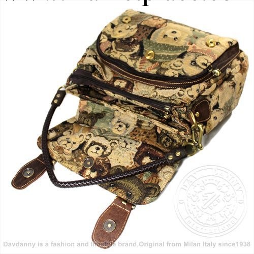 大衛丹尼餅乾泰迪熊包單肩斜跨包2013歐美英倫風臺灣品牌批發工廠,批發,進口,代購