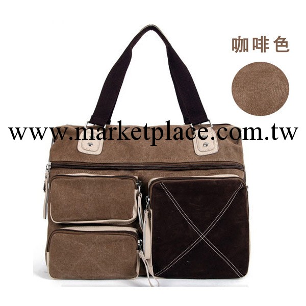 2013原創水洗帆佈包 簡約休閒 時尚百搭 手提單肩斜挎包 男女潮流工廠,批發,進口,代購
