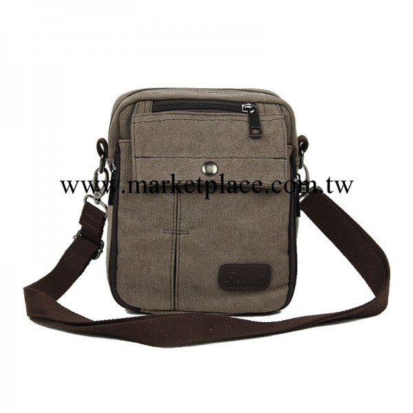 2013新款韓版 帆佈男士單肩包 斜挎包 小包包1214工廠,批發,進口,代購