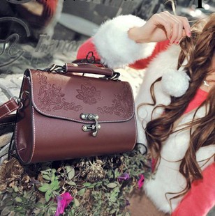 2013秋冬新款女包復古英倫手提包時尚定型迷你單肩斜跨小包 批發工廠,批發,進口,代購