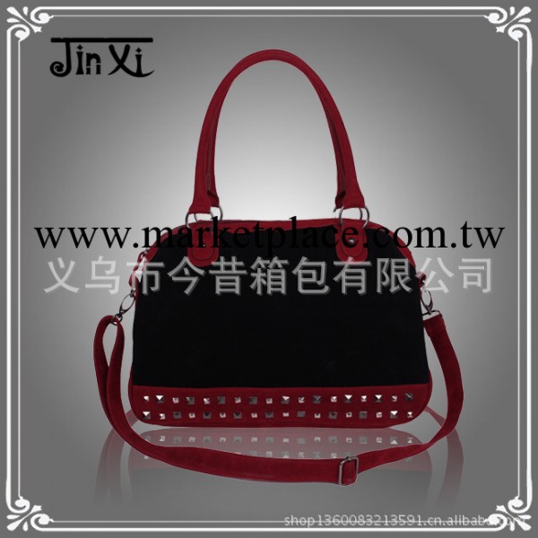 2013最新款小行李包 帆佈女包 牛仔佈包包 鉚釘包包工廠,批發,進口,代購