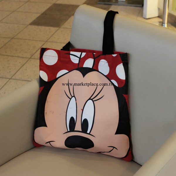 迪士尼購物手提袋 單肩 米奇環保袋 書袋 外貿尾貨有瑕疵介意者工廠,批發,進口,代購