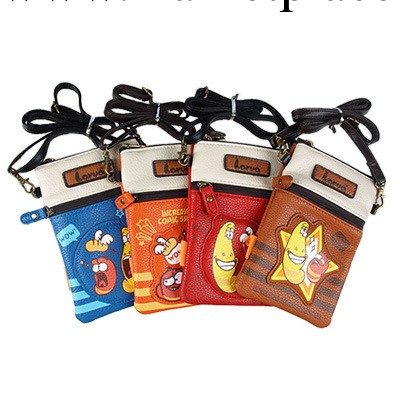 出口韓國正品原單LARVA爆笑蟲子兒童斜挎包零錢包雜物包手機包工廠,批發,進口,代購
