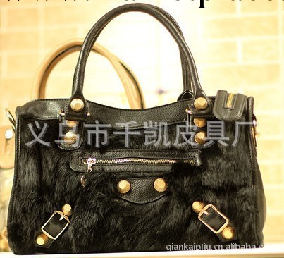 義烏品牌時裝包 笑臉包 毛毛女包工廠,批發,進口,代購