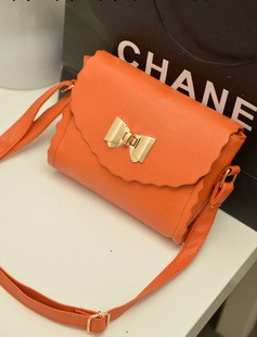 新款韓版蝴蝶結鎖扣女包單肩斜跨手提糖果色迷你小包手提時尚女包工廠,批發,進口,代購