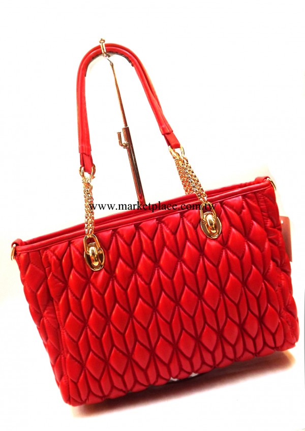 一件打發包包 秋冬新款菱格女包 繡花褶皺 單肩手提斜跨品牌女包工廠,批發,進口,代購