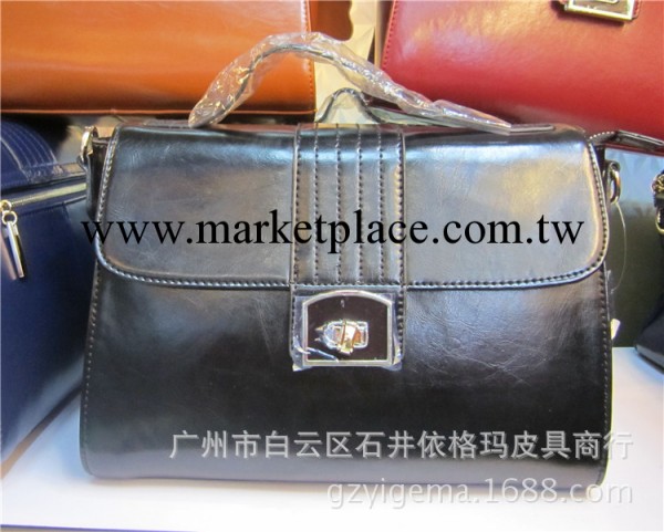 依格瑪新款韓版時尚簡約休閒真皮女包油皮手提斜跨復古小包工廠,批發,進口,代購