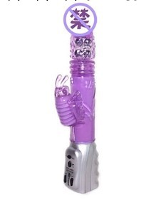 百樂招風引蝶2代女用自慰伸縮轉珠情趣震動按摩棒 女性情趣用品工廠,批發,進口,代購