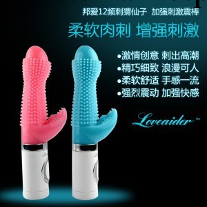 香港邦愛刺蝟仙子12頻超強刺激震動棒粉色工廠,批發,進口,代購