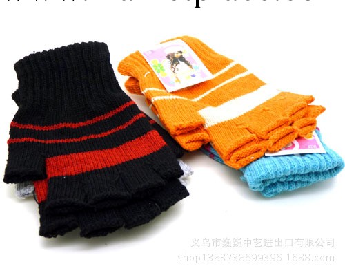 冬韓版時尚新款保暖女士半指手套工廠,批發,進口,代購