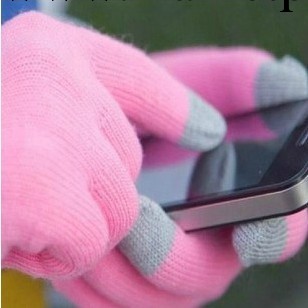 冬季可愛情侶保暖分指觸摸屏 新款可觸屏觸控手套 男女士通用 36g工廠,批發,進口,代購