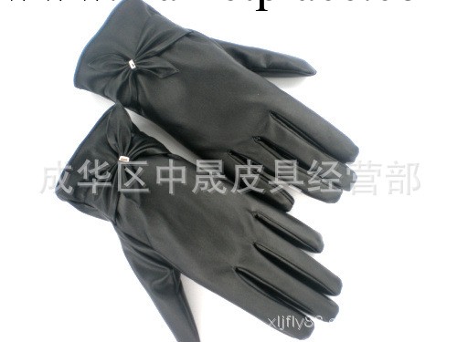 2013爆款韓版女款皮革PU 蝴蝶款 時尚冬季 休閒保暖 五指手套批發批發・進口・工廠・代買・代購