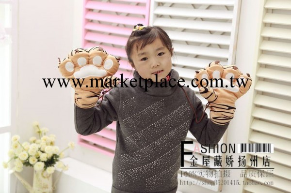 批發 老虎豹子爪子手套 情侶暖手套熊掌手套大人小孩皆宜禮物一對工廠,批發,進口,代購