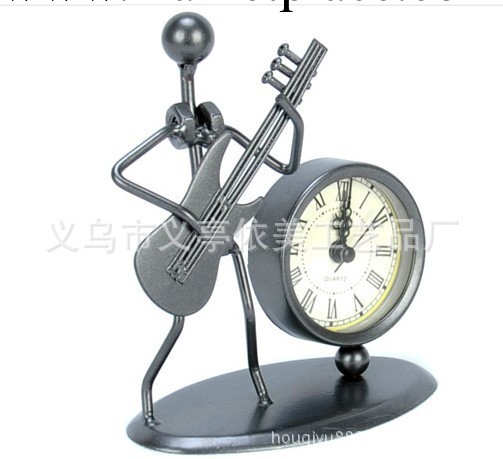 zakka雜貨 2012最新款熱賣之鐵的象征 鐵人吉他時鐘T317-C68工廠,批發,進口,代購