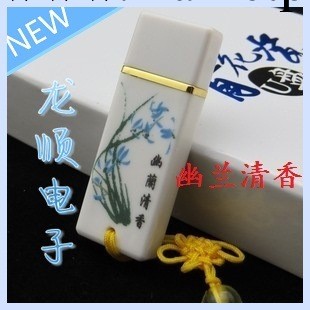 廠傢批發 幽蘭清香陶瓷隨身碟 廠傢批發 創意禮品隨身碟4G 8G工廠直銷工廠,批發,進口,代購