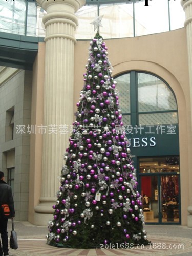 酒店商場專用 大型室內室外聖誕節裝飾樹 聖誕節定制專案 大型樹工廠,批發,進口,代購