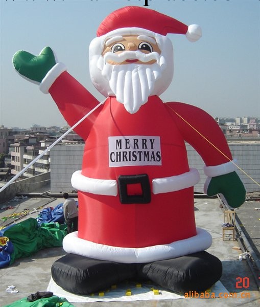 充氣卡通，充氣吉祥物，充氣聖誕老人，氣模聖誕老人工廠,批發,進口,代購