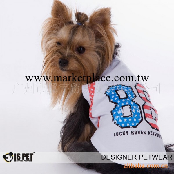 OEM加工款式！春夏裝 復古印花圓領全棉T恤 寵物衣服/寵物用品工廠,批發,進口,代購