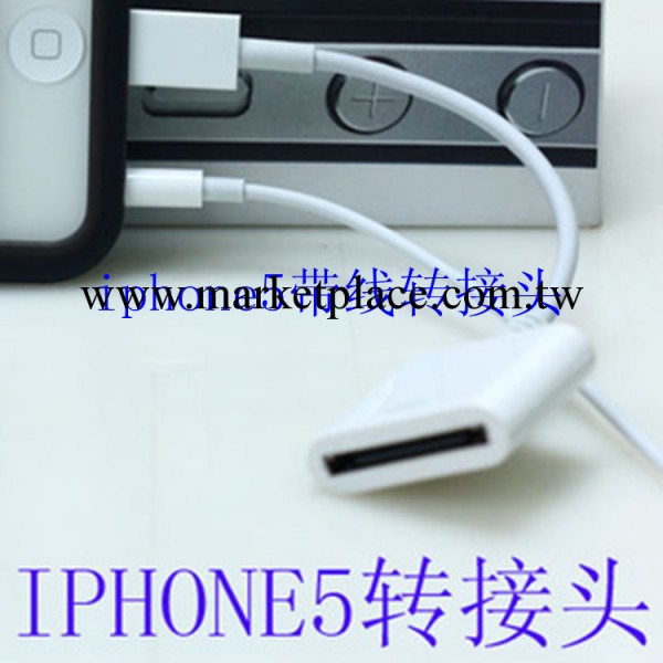 蘋果5數據線轉換頭iPhone5帶線轉接頭 轉換線 iPad mini充電轉換批發・進口・工廠・代買・代購