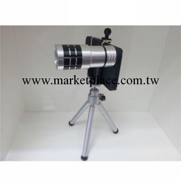 批發滿200包郵 蘋果iPhone 4S/5 金屬12倍 手機望遠鏡工廠,批發,進口,代購