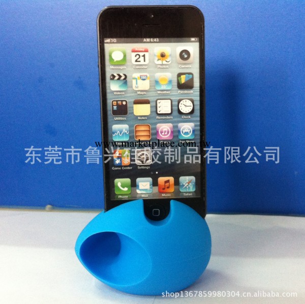 【廠傢直供】熱銷新品iphone雞蛋揚聲器 矽膠手機擴音器工廠,批發,進口,代購