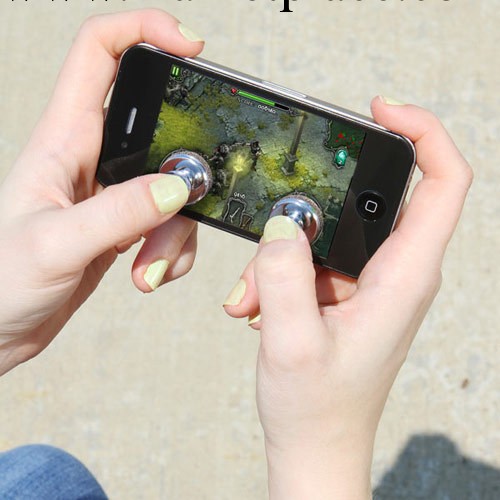 大量供應IPHONE 4/4S IPHONE 5拳街霸遊戲手柄搖桿金屬材料工廠,批發,進口,代購