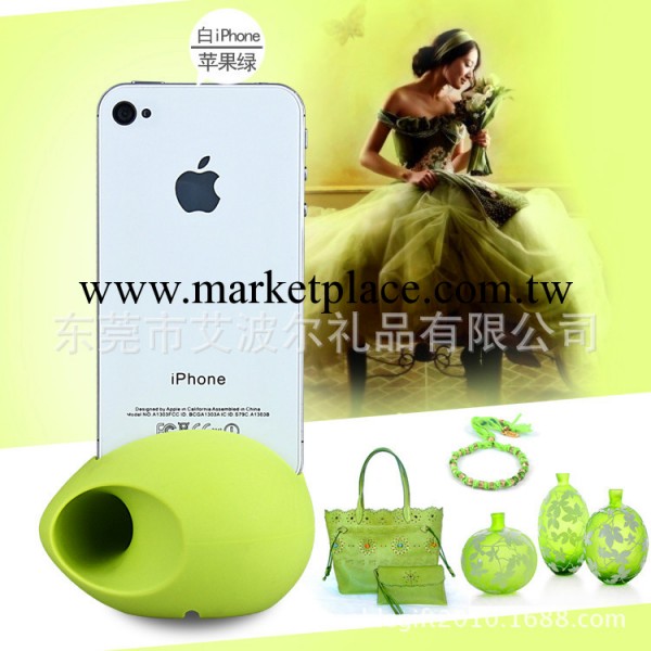 iphone雞蛋擴音器 矽膠揚聲器 促銷禮品 可以印刷LOGO工廠,批發,進口,代購