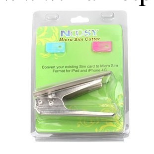 NOOSY 蘋果 iPad iPhone 4 4代 Microsim 剪卡器 帶2個還原卡工廠,批發,進口,代購