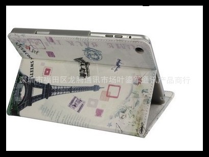 廠傢直銷 ipad mini彩繪帶休眠皮套 優質ipad可支撐皮套批發工廠,批發,進口,代購