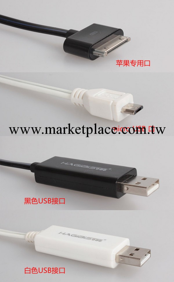 iPhone4/4s iPad 蘋果充電發光冷光流光數據線 廠傢直銷工廠,批發,進口,代購