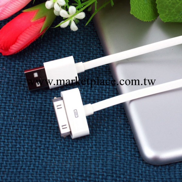 蘋果4數據線 ipad 4S ipod iphone數據線6針6芯usb充電線 下載線批發・進口・工廠・代買・代購