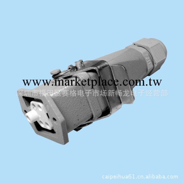 現貨供應國產重載連接器系列HDC-HA-003M/F或004M/F矩形連接器工廠,批發,進口,代購