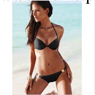 維多利亞的秘密泳衣鋼托聚攏比基尼女泳衣絲光超性感8844工廠,批發,進口,代購