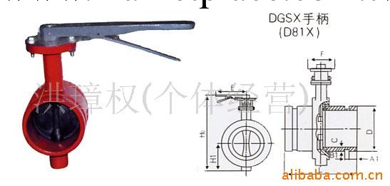 廠價直銷溝槽式蝶閥,溝槽式蝶閥,溝槽信號蝶閥,廣州卡箍蝶閥工廠,批發,進口,代購