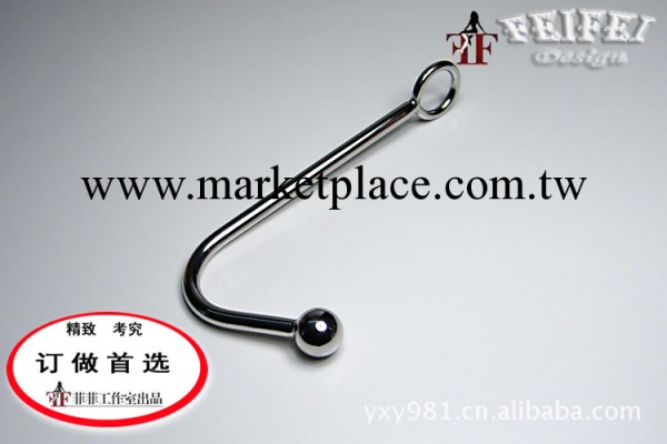 不銹鋼肛門鉤 帶球金屬肛門鉤子 成人用品 情趣用品工廠,批發,進口,代購