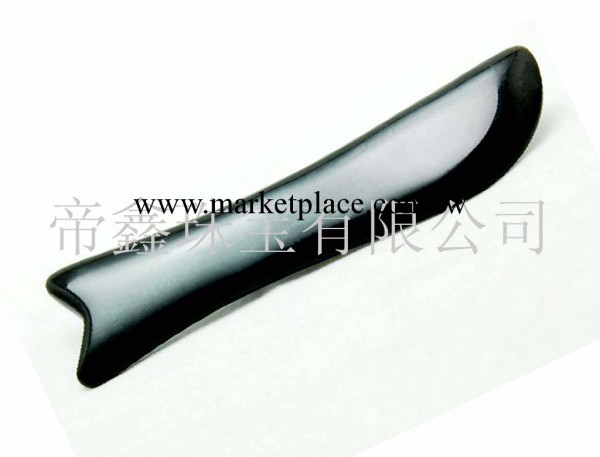 墨西哥進口天然黑曜石刮痧板魚形 按摩保健養生 海豐可塘寶石加工工廠,批發,進口,代購