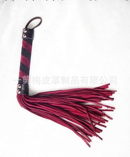情趣用品真皮鞭子 牛皮中長鞭子反絨散鞭子流蘇條鞭工廠,批發,進口,代購