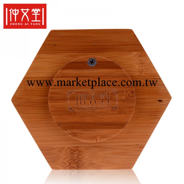 仲艾堂 竹制六角艾灸盒6角溫灸器具 艾灸盒 艾灸器具工廠,批發,進口,代購