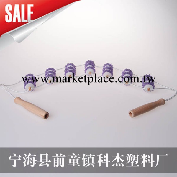 3皮輪拉背按摩器  塑料按摩器 足底按摩器  腰部按摩器批發・進口・工廠・代買・代購