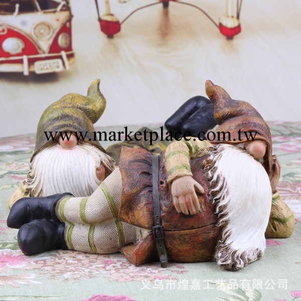 歐式傢居擺件  樹脂胖墩聖誕精靈爺爺裝飾工藝品  創意禮品  批發工廠,批發,進口,代購