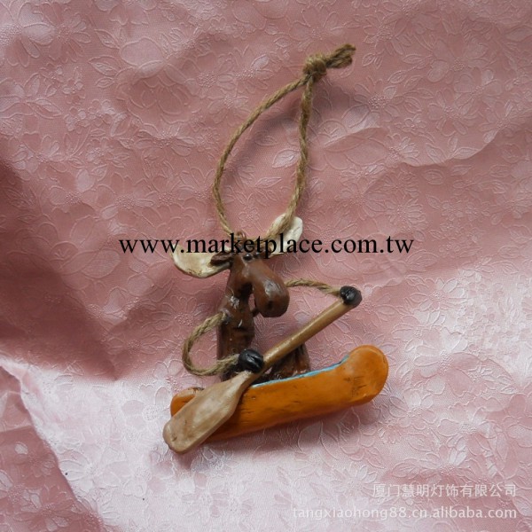 廈門成本價批發外貿尾單樹脂聖誕工藝品室內車內掛飾商務饋贈禮品工廠,批發,進口,代購