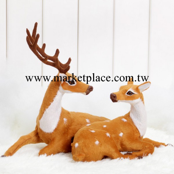 情侶夫妻鹿 聖誕鹿/麋鹿對鹿  聖誕禮品馴鹿擺設 聖誕裝飾品E267工廠,批發,進口,代購