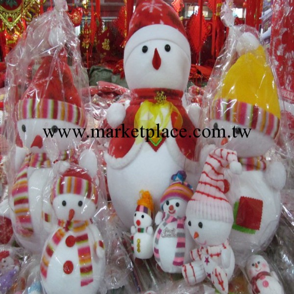 聖誕裝飾品 聖誕節必備 聖誕樹擺飾 大中小號聖誕雪人玩偶禮品工廠,批發,進口,代購
