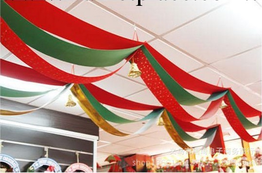 聖誕波浪旗 彩旗 聖誕裝飾品 場地裝飾道具 帶鈴鐺工廠,批發,進口,代購