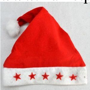 普通聖誕帽電子燈聖誕節紅帽子 大人聖誕老人帽子工廠,批發,進口,代購