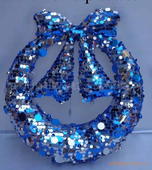 聖誕花環/聖誕節裝飾/聖誕新產品/掛件/飾品/星星/鐵藝聖誕節裝飾工廠,批發,進口,代購