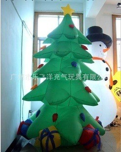 聖誕節裝飾 充氣聖誕樹促銷  充氣聖誕產品工廠,批發,進口,代購