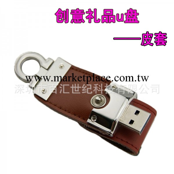 廠傢生產供應批發皮套禮品隨身碟創意翻蓋高檔牛皮商務優盤可印logo工廠,批發,進口,代購